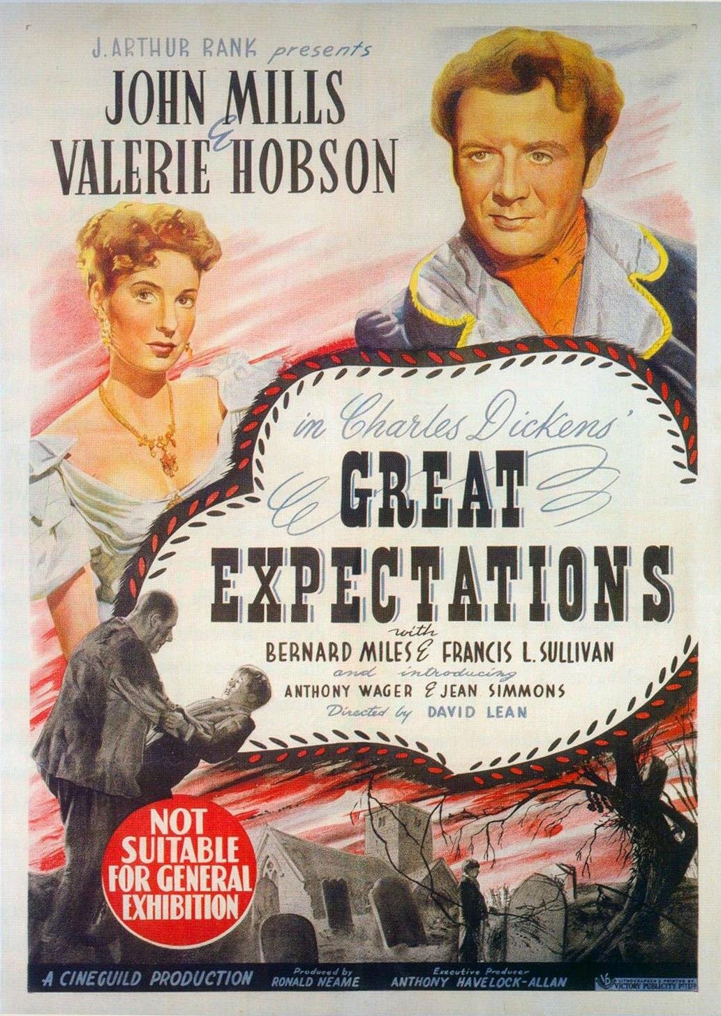Original theatrical poster for Great Expectations (1946)
