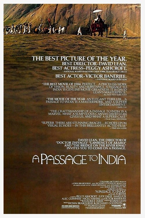 Original theatrical poster for A Passage to India (1984)