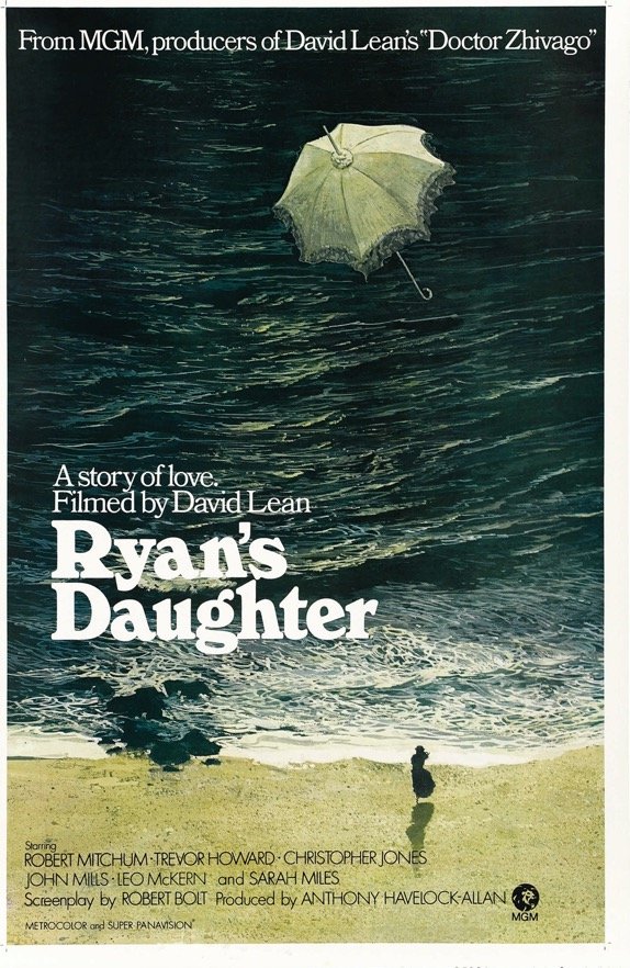 Original theatrical poster for Ryan's Daughter (1970)