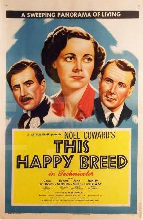 Original theatrical poster for This Happy Breed (1944)