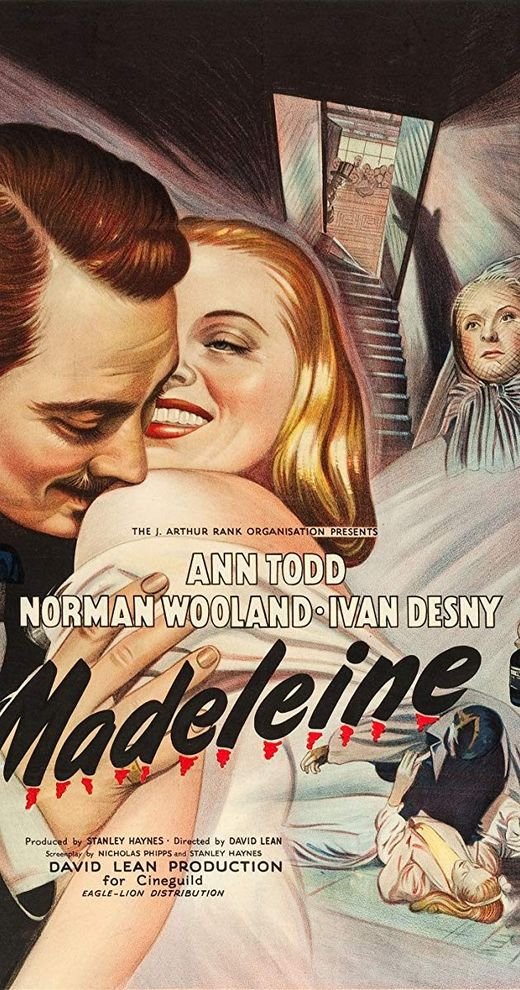 Original theatrical poster for Madeleine (1950)